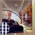 China supplier black solid arch beaded curtain
